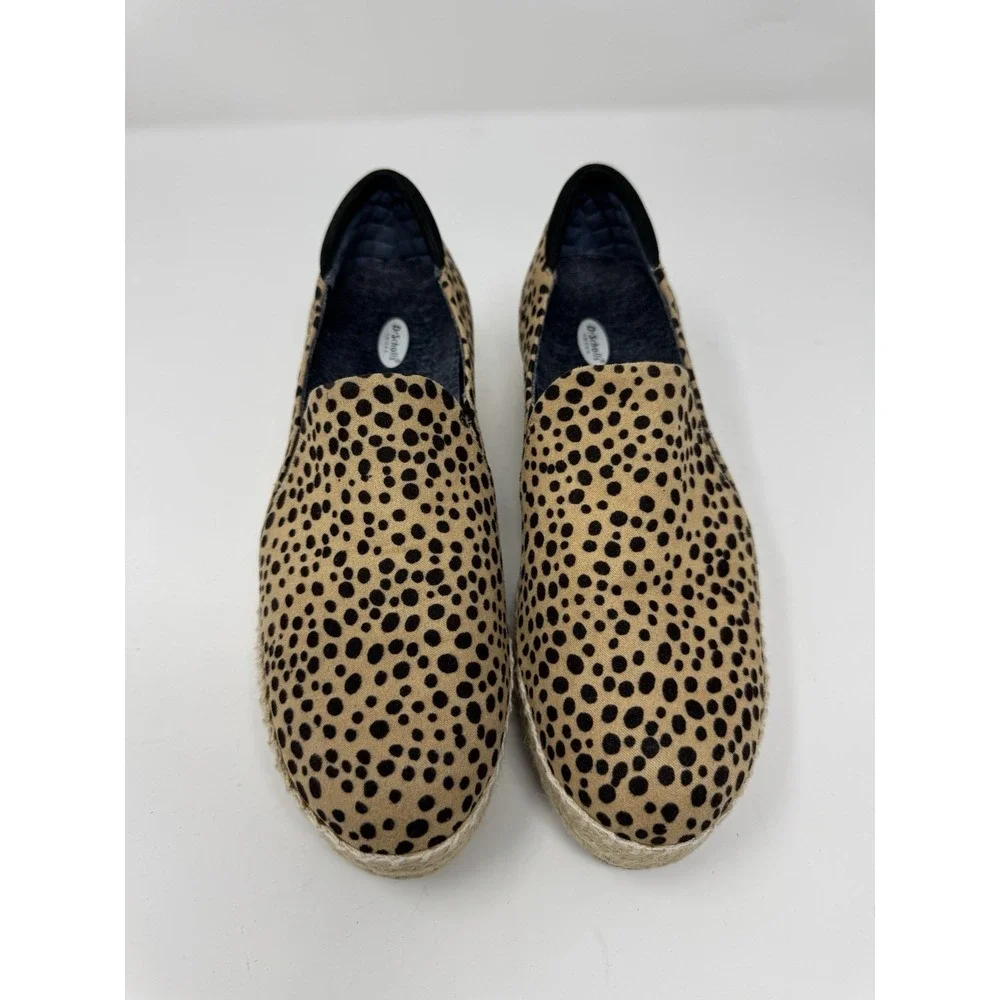 Dr. Scholls  Be Free Slip on Women Shoes Espadrilles Cheetah Print Size 6.5‎ M